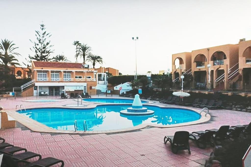 Casa Buenavida - Coqueto Apartamento Reformado, Piscina Y Terraza Apartment Maspalomas  Bagian luar foto